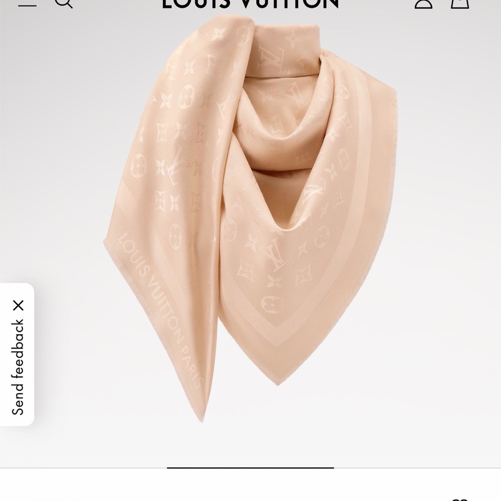 Collection of 2 Louis Vuitton Monogram Scarves - Picture 2 of 7
